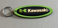 GENUINE KAWASAKI MAIN DEALER MOTOR BIKE KEY FOB KEY RING RUBBER