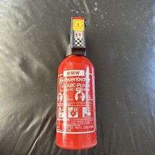 CLASSIC BMW 80s 90s FIRE EXTINGUISHER + – 3/5/6 7 series