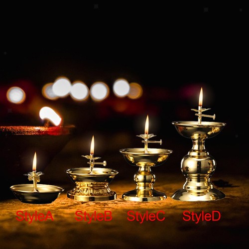 Ghee lamp holder buddhist - lamp,
