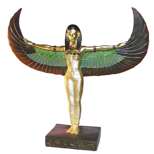 Winged goddess isis ancient - goddess,