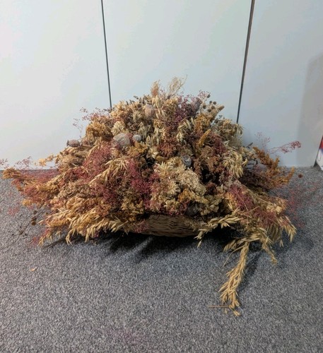 Dried flower wheat arrangement - flower,