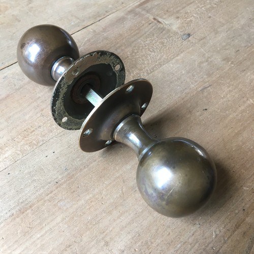 Solid brass door knobs - solid, handles