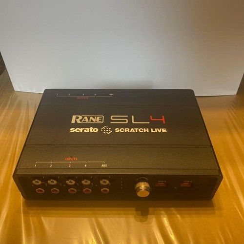 Rane sl4 scratch live - scratch, serato