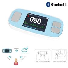 PM20 Portable ECG Monitor Heart Rate EKG Machine Bluetooth Analyzer Cardiology