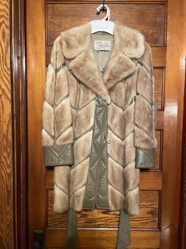 Arpin fur leather coat - leather,