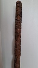 Vanuatu Totem Pole Hand Carved