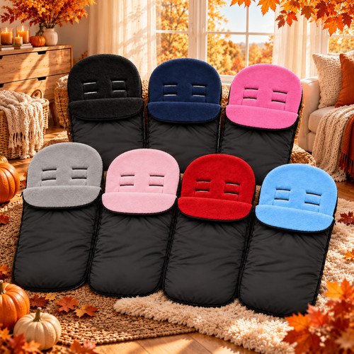Baby footmuff 90cm warm fleece - footmuff,