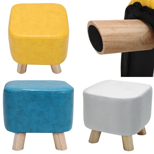 Wooden footstool small - wooden, foot