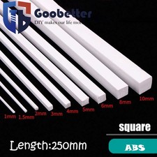 ABS Plastic Square Rod Solid