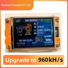 New Solo Bitcoin Miner Lucky Miner Faster than Nerdminer BTC Crypto 960KH/s