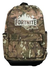 Fortnite Kids Backpack Brown Lightning Print School Bag