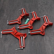 Hot Set Of 4 Corner Clamps 90° Angles 3" Clamp Capacity Woodworking Vise Miter