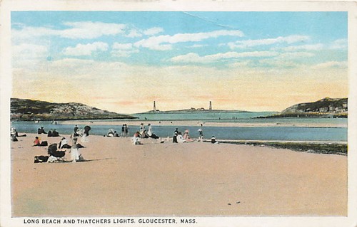 Postcard long beach and - postcard,