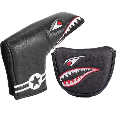 Shark embroidery golf - embroidery, club