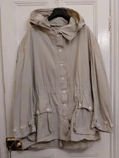 Genuine Vintage Swedish Army Snow Camo Smock, XXL 60"