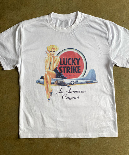 Vintage lucky strike shirt - vintage, t-shirt