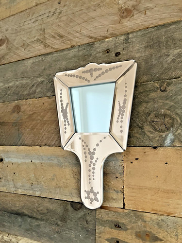 Vintage art deco - deco, etched