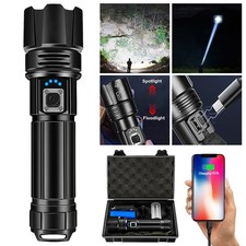 990,000lm LED Flashlight Torch
