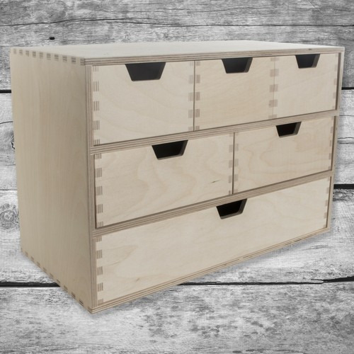 Desktop wooden organiser - desktop,