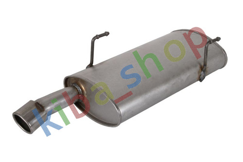 Exhaust system rear silencer - system,