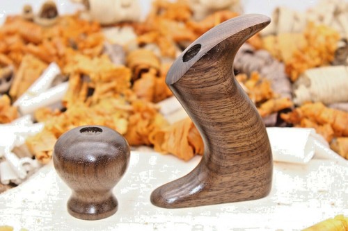 Hand made walnut plane - hand,