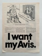 Avis Rent A Car I want my Avis