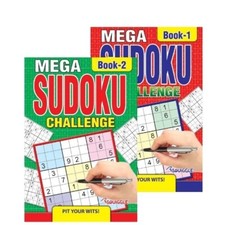 A5 Mega Sudoku Puzzles Books
