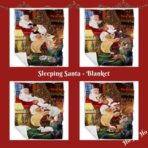 Christmas santa sleeping - christmas,