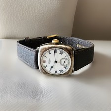 Antique Waltham 7J 0.925  ALD DENNISON  Military Wristwatch-Not Working-REDUCED