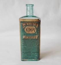 Victorian medicine cure bottle - victorian,