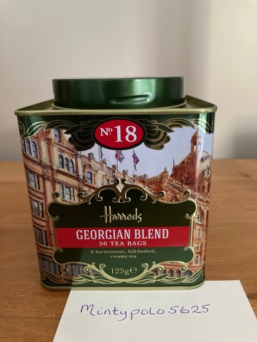 Harrods tea tin - harrods,