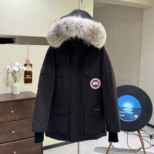 Canada Goose Expedition Series Black 08 Model Long Down Jacket Ski Suit