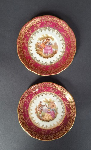 Pair reine limoges - reine,