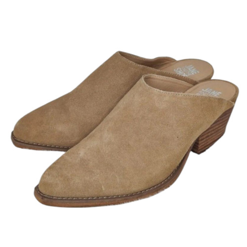 Tan suede jane and - suede,