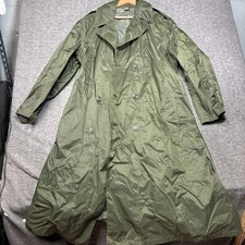 Vtg Military Rubber Coated