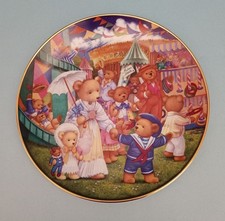 TEDDY BEAR PLATES Porcelain