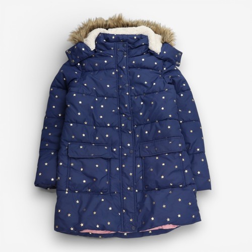Boden girls puffer coat navy - boden,