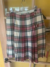 Custom Dress Stewart Kilt 7 yd 100% Wool 32" Waist Highland Dance + vest + shirt