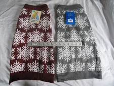 (2) NEW Cozy Pet Dog Knit