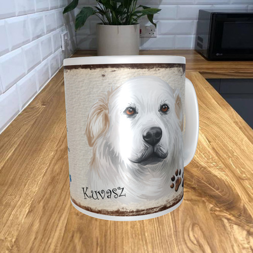 Kuvasz 11oz coffee - kuvasz, mug