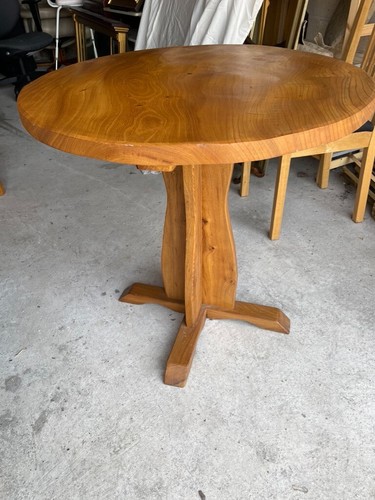 Waney edge elm - , slab