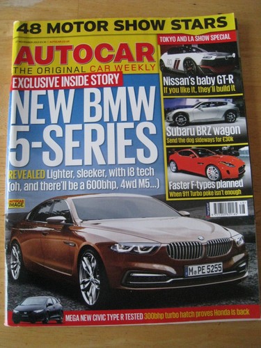 Autocar magazine nov 2013 bmw - magazine,