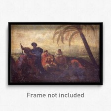 A Gypsy Encampment Print 11x17