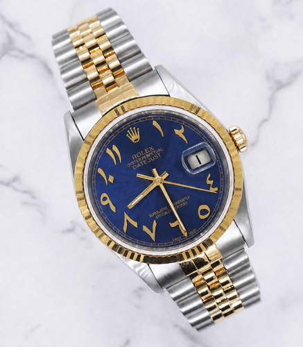 Men steel 18ct gold - &, rolex