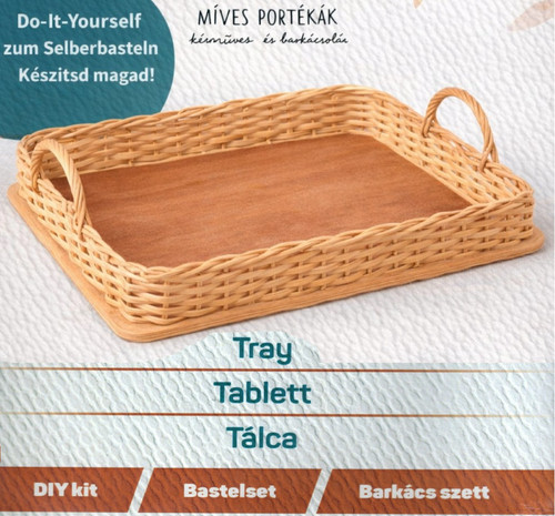 Basketry craft kit for basket - basketry,