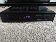 Zgemma Star HD Satellite STB, HDMI + DVB-H2 inc Remote & power/HDMI Cable No Box