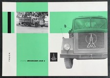 MAGIRUS DEUTZ Mercur 120-L Truck Sales Brochure Jun 1959 #W6/6210/225e-3