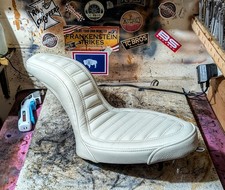 Custom Cobra solo Seat For Rigid Frame Bobber Chopper Harley Triumph Etc