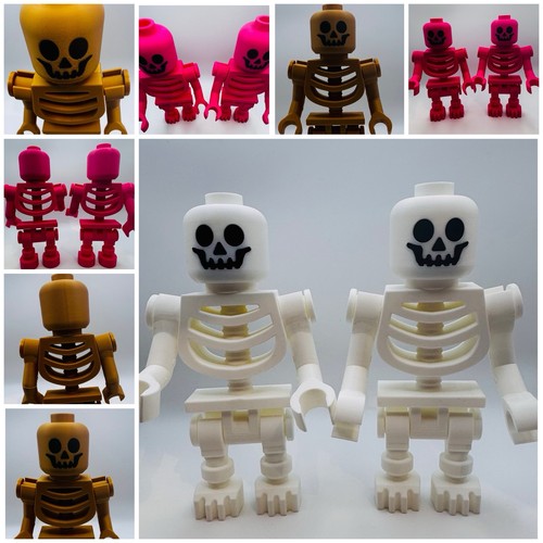 Giant lego inspired skeleton - giant,