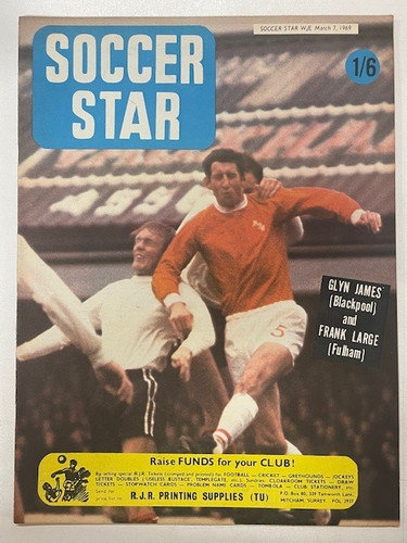 1969 soccer star magazine - 1969,